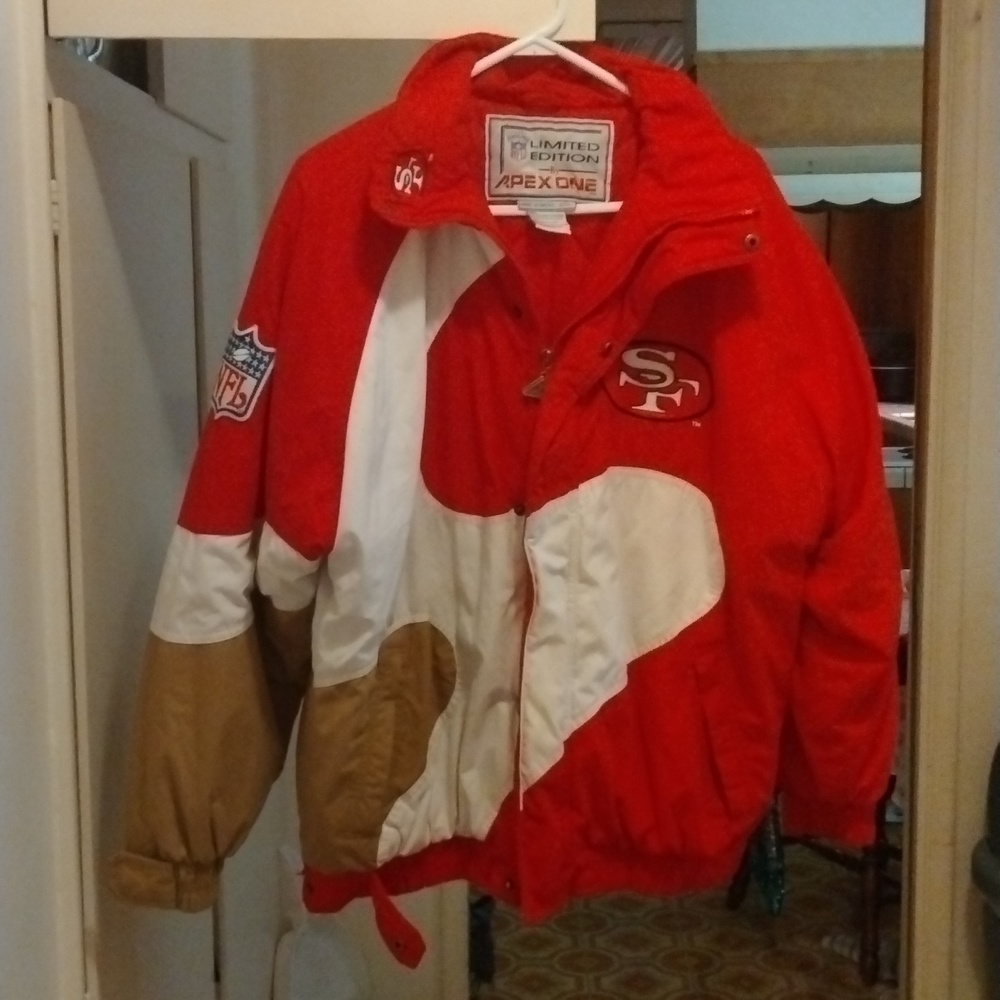 Authentic Proline San Francisco Forty Niners NFL Jacket